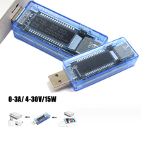 Voltmètre et ampèremètre USB KWS-V20, testeur de capacité de batterie, testeur de courant et de tension KWS-V20