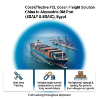 Service d'expédition maritime FCL économique de Chine vers le port ancien d'Alexandrie EGALY EGAIC Égypte