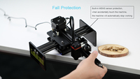 NEJE Master 2 Mini machine à graver laser 7W gravure verticale à code G avec contrôle par application sans fil assemblage complet laser de bureau