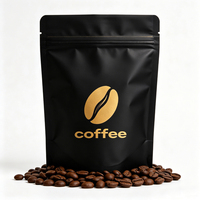Sachet refermable biodégradable avec logo, pochette alimentaire refermable, emballage de sachet autoportant