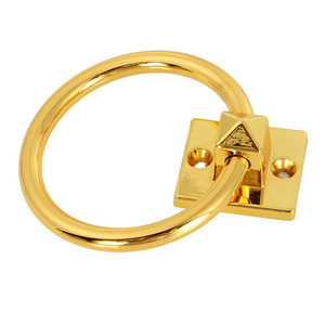 Square Round <b>Pull</b> Ring Zinc Alloy 60mm Chinese Style <b>Door</b> <b>Handle</b> Easy Installation - Product Image 2