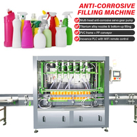 Machine de remplissage entièrement automatique et intelligente pour bouteilles en plastique, résistante à la corrosion, pour liquides chimiques corrosifs (acide chlorhydrique), prix de gros