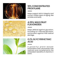 Verzorgende AHA & Wilde Fruit Flavonoïden Gezichtslotion met Niacinamide & Vitamine C voor een Gladde, Stralende Huid (Alle Huidtypen)