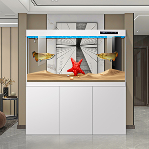 ถังปลาแก้วตู้ปลาขนาดใหญ่1.2เมตร1.5เมตร1เมตร3เมตรตัวกรองด้านล่างของตู้อลูมิเนียมอัลลอยด์ - Product Image 2