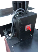 Ponceuse à bois professionnelle, ponceuse à tambour, ponceuse à bande, machine de polissage et de meulage pour le travail du bois massif, 3 kW, 150 kg, facile à utiliser