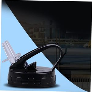 Bouteille de sport pliable en silicone, portable, pour voyage, protection de l'environnement, durable, avec paille intégrée, type américain - Product Image 2