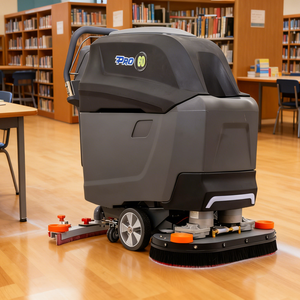 آلة تنظيف الأرضيات الصناعية الثقيلة الكهربائية T5BT - آلة تنظيف الأرضيات بالدفع اليدوي للمراكز اللوجستية والمستودعات - Product Image 1