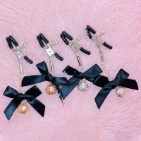 Prix le Plus Bas Vente Chaude Jouets pour Adultes Kit BDSM Couple Retenue Japonais Pinces à Tétons Clips pour Seins