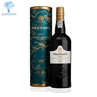 Impression personnalisée de marque de luxe artisanat vin papier tube cylindre emballage rond vide boîte cadeau pour bouteille en verre