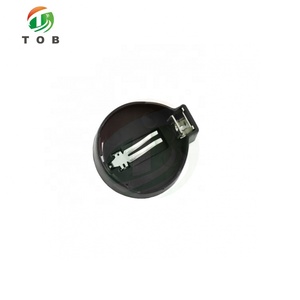 TOB 블랙 CR2032 버튼 배터리 소켓 케이스 코인 셀 홀더 - Product Image 2