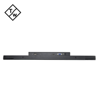 Moniteur tactile capacitif industriel de 18,5 pouces HD avec entrée VGA, 10 points de contact, boîtier métallique pour usage professionnel - Neuf
