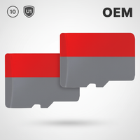 Carte Mini XD haute endurance U3 V30 en plastique CLASS10 noire, modèle PUBIN, pour haut-parleur, caméra, fournisseur OEM en gros, accepte la personnalisation complète
