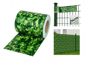 19cm X 35m Roll UV Resistance PVC Privacy Screen Fence Strips for Wire <b>Mesh</b> Fencing Decorative Garden Slat - Product Image 2