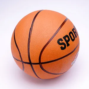 Basketball mit individuellem Logo für den Außenbereich 7 Gummi-Basketballbälle im Großgebinde