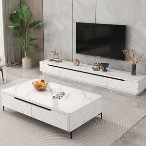 Meuble <span class=keywords><strong>TV</strong></span> moderne personnalisé pour salon, option de mobilier en bois personnalisable, style panneau, décoration intérieure - Product Image 2