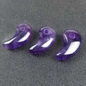 Colgante de Amatista Natural Gouyu, Merchandising de Anime <span class=keywords><strong>Onmyoji</strong></span>, Tengu Ibaraki Doji Kiyotaka, Ocho Trigramas, Pulido y Grabado - Product Image 2