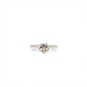 Natural Yellow <b>Citrine</b> Flower <b>Ring</b> 925 Sterling Silver Handmade Fine Jewelry for Women Wholesale Manufacturer - Product Image 1