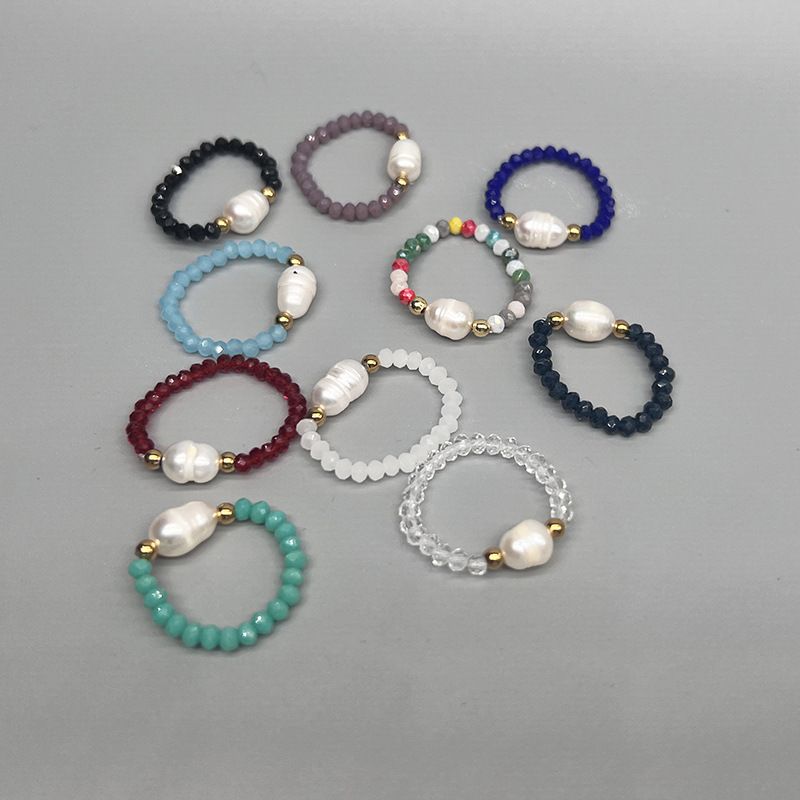 Trendy Handmade Beaded Pearl Jewelry for Women & Girls YRS740