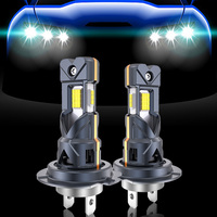 Nouveau design, éclairage sur 3 côtés, phares de voiture à LED, plug and play, ampoules de phares à LED H4 H7 avec faisceau de remplissage