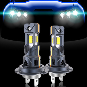 ไฟหน้ารถยนต์ LED ดีไซน์ใหม่ 3 ด้าน ให้แสงสว่างแบบ Plug and Play รุ่น H4 H7 พร้อมไฟส่องสว่างเสริม - Product Image 6