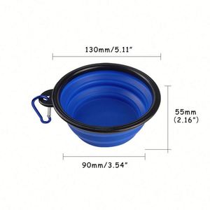 Custom Logo Lightweight Collapsible Pet Bowl Portable <b>Dog</b> Travel <b>Water</b> Dish <b>for</b> Promotional Activities - Product Image 6