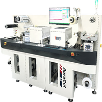 Machine de découpe laser à double poste de travail haute efficacité Vorey Aura Cut A8 2S pour le traitement de rouleaux de papier, d'étiquettes et de films