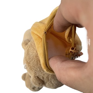 Porte-monnaie personnalisé Uyeah pour femme, motif vache laitière, portefeuille portable <span class=keywords><strong>en</strong></span> peluche, petit sac à monnaie <span class=keywords><strong>en</strong></span> maille lavée, porte-clés, jouets <span class=keywords><strong>en</strong></span> peluche - Product Image 4