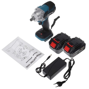 Clé électrique, Rechargeable sans balais <span class=keywords><strong>24V</strong></span>, 3/4, couple sans fil, robuste, 13 000 n m, promotion spéciale - Product Image 2