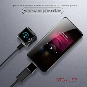 เครื่องเล่น MP3 ขนาดเล็กแบบกำหนดเองจากโรงงาน รองรับ BT 5.0 OTG ถ่ายโอนข้อมูลจากโทรศัพท์ เล่นเพลงแบบไม่สูญเสียคุณภาพ น้ำหนักเบา พกพาสะดวก อุปกรณ์เสียงพกพา - Product Image 5