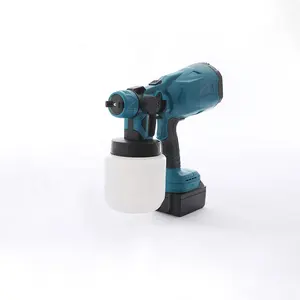 21V Lithium battery portable mini small household Handheld electric paint cordless spray gun