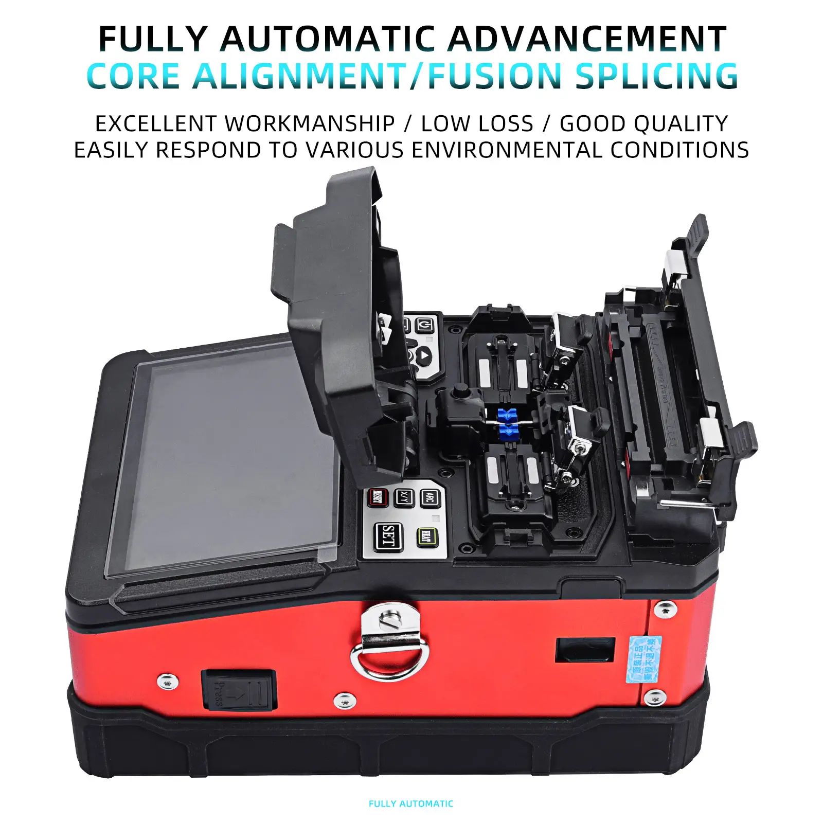 Glasvezel Fusie Lasmachine Automatische Een 81S Core To Core Fusion Lasmachine Machine Fiber Optic Splicers Lasmachine