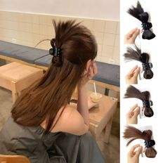 Black Thorns Spine Tongs para peinar el cabello Black Hair Bundle Styling Accesorios - Product Image 1