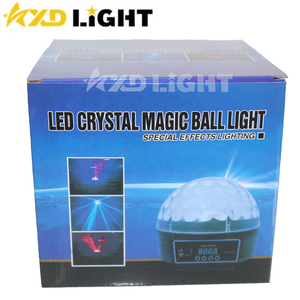 Effetto di Illuminazione Stella di Cristallo Della Sfera Della Discoteca di Cristallo Ha Condotto La Luce Della Sfera Magica di Ricarica con MP3 - Product Image 6
