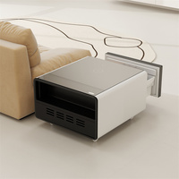 Réfrigérateur de table d'appoint intelligent pour mini-bar Casiers de distributeur automatique intelligent Réfrigérateur Table basse intelligente