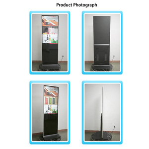 Écran tactile de <span class=keywords><strong>55</strong></span> pouces, système Win 10, kiosque sur pied pour intérieur, écran publicitaire, totem, signalisation numérique et écrans - Product Image 5