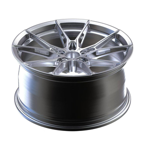 19 20 21 İnç Fırçalanmış Gümüş Tamamen Dövme Jantlar 5x112 PCD BMW G80 M3 G82 M4 Competition'a Uyumlu - Product Image 3