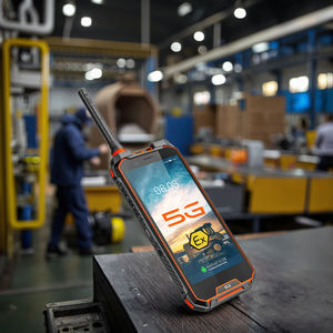 Teléfono Android Aoro M5 5G intrínsecamente seguro a prueba de explosiones, resistente <span class=keywords><strong>al</strong></span> agua IP68, para Zona 1 División 21 IECEx ATEX, walkie-talkie. - Product Image 2