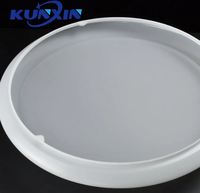 Diffuseur de lumière en polypropylène PS mat givré flexible personnalisé en gros, feuille de diffuseur de lumière laiteuse 2 mm