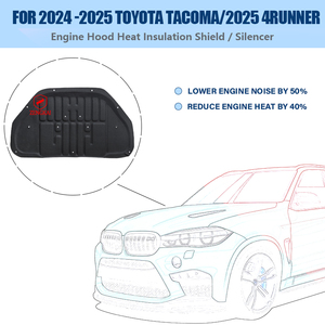 Aislamiento Acústico y Térmico Personalizado para el Capó del Motor para Toyota Tacoma 2024-2025/4Runner 2025 - Product Image 4