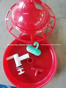เครื่องให้น้ำแบบ<span class=keywords><strong>ลูก</strong></span>บอลลอยน้ำสำหรับลูกไก่ สะอาด ถูกสุขอนามัย ประหยัดเวลา ประหยัดแรงงาน ขวดน้ำอัตโนมัติสำหรับนกกระทาและไก่ - Product Image 4