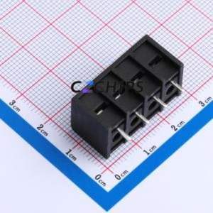 DBT50-6.35-4P-BK-P Barrier Terminal Block Through hole Component (THT),P=6.35mm Connector - Product Image 2