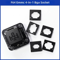 Programmer F64 Easy JTAG Flash 64 Asli dengan Adaptor EMMC/UFS 153/254/297, Soket, Alat Transfer Data, dan Peningkatan Memori