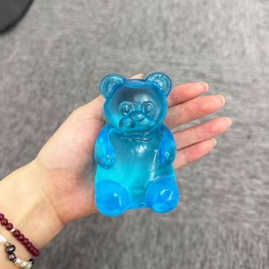 Balle à presser en TPR en forme d'ours gommeux, à remontée lente, douce, anti-stress, jouet sensoriel pour garçons et filles, cadeaux d'anniversaire, récompenses pour la classe - Product Image 2