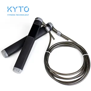 Smart speed Electric Ble APP ricaricabile LED jump Rope contatore digitale per allenamento Fitness boxe con SDK KYTO2218