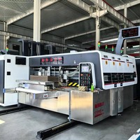 Machine d'impression automatique de boîtes en carton ondulé, imprimante flexo couleur pour emballages, machine d'impression de boîtes en carton