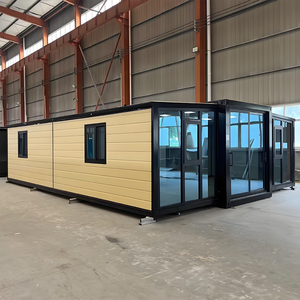 Casa Contenedor de Lujo de 20 Pies/40 Pies con <span class=keywords><strong>3</strong></span> Dormitorios y Baño, Casa Contenedor Expandible, Puede Usarse como Cafetería Premium - Product Image 1