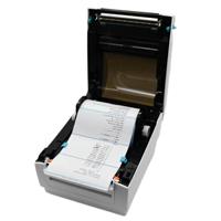 Harga Terbaik Desktop 4 Inci Thermal Transfer Barcode Sticker Label Printer untuk Pengiriman Label