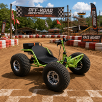 Kart électrique haute puissance 1800W, batterie lithium 48V, 45 km/h, buggy tout-terrain pour adultes, pour le plaisir en plein air