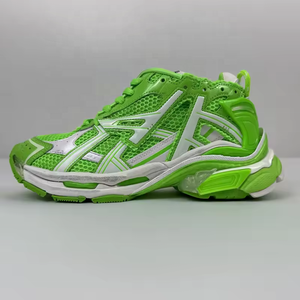 2026 High Quality Men <b>Black</b> Shoes Designer Casual Sneakers <b>Runner</b> Comfortable Women's Walking Style EVA Midsole PVC Upper - Product Image 3