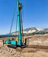 Foreuse rotative de fondation SWDM80, poids de travail 23t, pression max. 80kN, course max. 3000mm, équipement de forage de pieux
